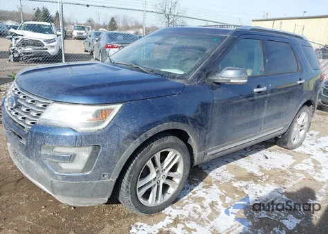 2017 Ford Explorer Limited из США, поврежденный, VIN 1FM5K8F83HGA28336